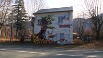 Hautes-Alpes : La gare de Chateauroux transformée en galerie street art