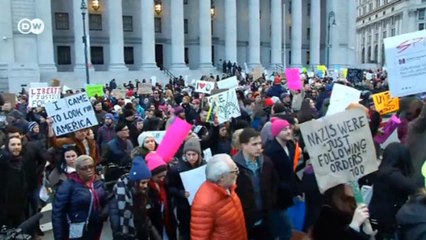 Резкая критика миграционного указа Трампа (30.01.2017)