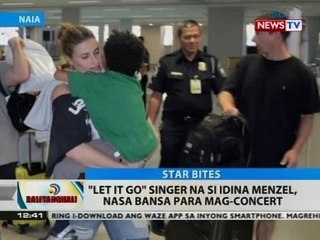 BT: "Let it go" singer na si Idina Menzel, nasa bansa para mag-concert