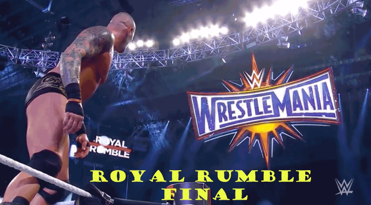 Royal Rumble 2017 - Wresltemania 20 - End Moments