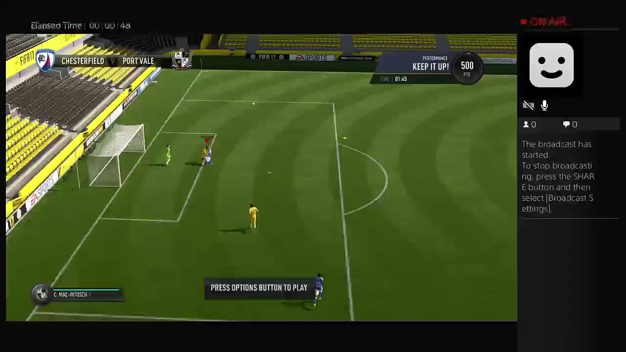 Port Vale Career