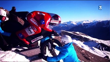 Plus de 223 km h à vélo, la dernière tentative de record d'Éric Barone