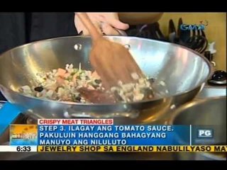 Kitchen Hirit: Crispy meat triangles | Unang Hirit