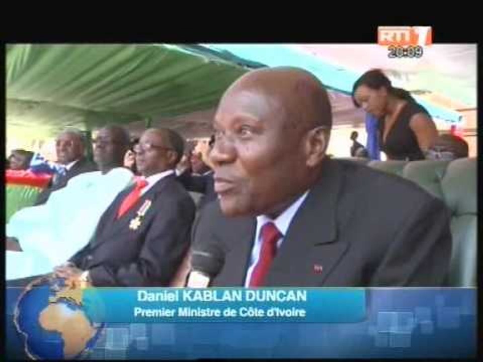 Duncan a prit part à la célébration du 48eme anniversaire d'indépendance de la Gambie