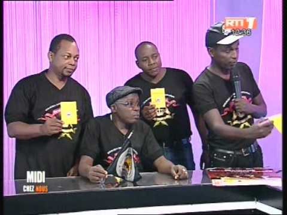 Les hommes forts de la République très très démocratique du Gondwana sur le plateau de la RTI