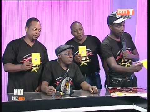 Les hommes forts de la République très très démocratique du Gondwana sur le plateau de la RTI