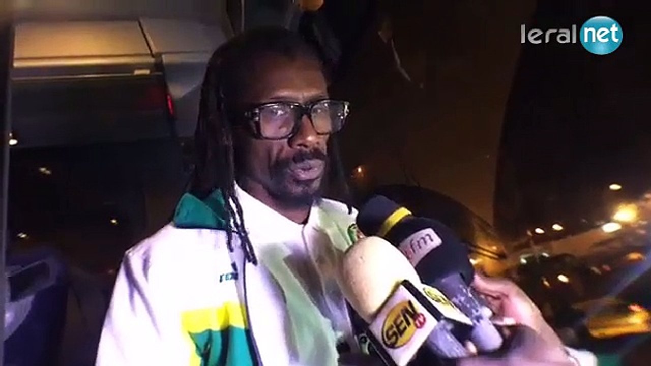 Aliou Cissé coach des Lions de Teranga