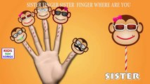 Monkey Cake Pop Finger Family Nursery Rhyme | Cake Pop Finger Family Songs For Children in 3D