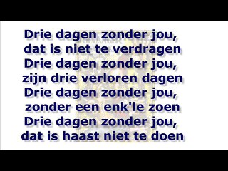 1962 Drie dagen zonder jou