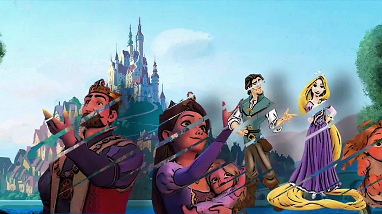 Rapunzel Cartoon Finger Family Songs