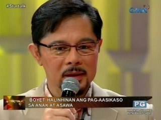 Startalk: Boyet, halinhinan ang pag-aasikaso sa anak at asawa