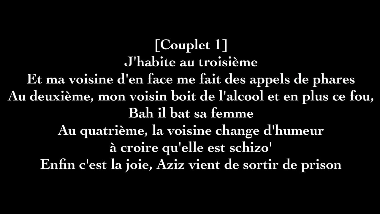 Keblack - Premier Etage ( Paroles Officiel + audio )