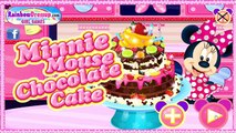 Disney Minnie Mouse Chocolate Cake Cooking & Decorating Game for Little Girls