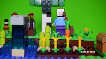 Lego Minecraft the Farm Building Blocks Toy Review