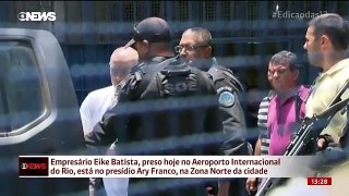 Empresário Eike Batista é preso pela Polícia Federal