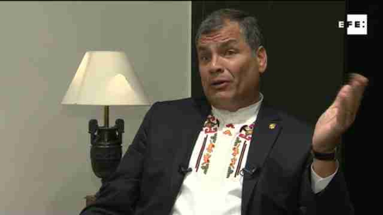 Correa: "España y Ecuador dan ejemplo al mundo de cómo tratar a extranjeros"