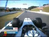 08 first lap onboard with kimi raikkonen