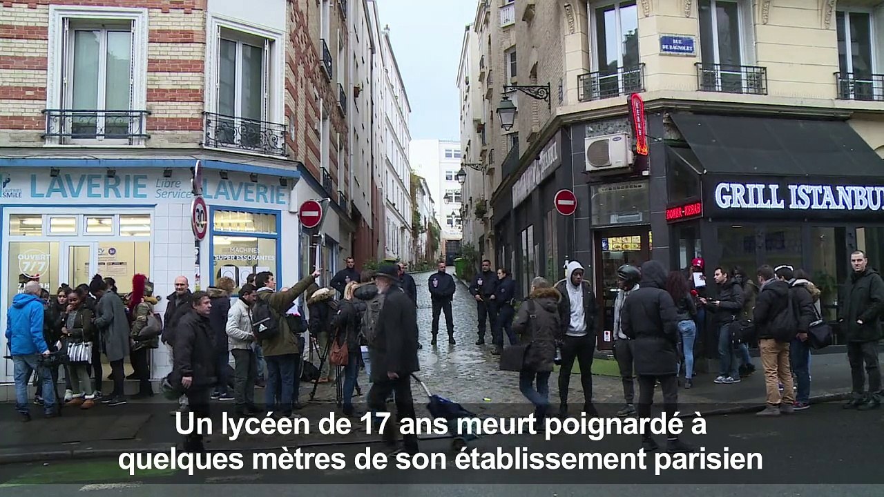 Un lycéen de 17 ans meurt poignardé près de son lycée parisien