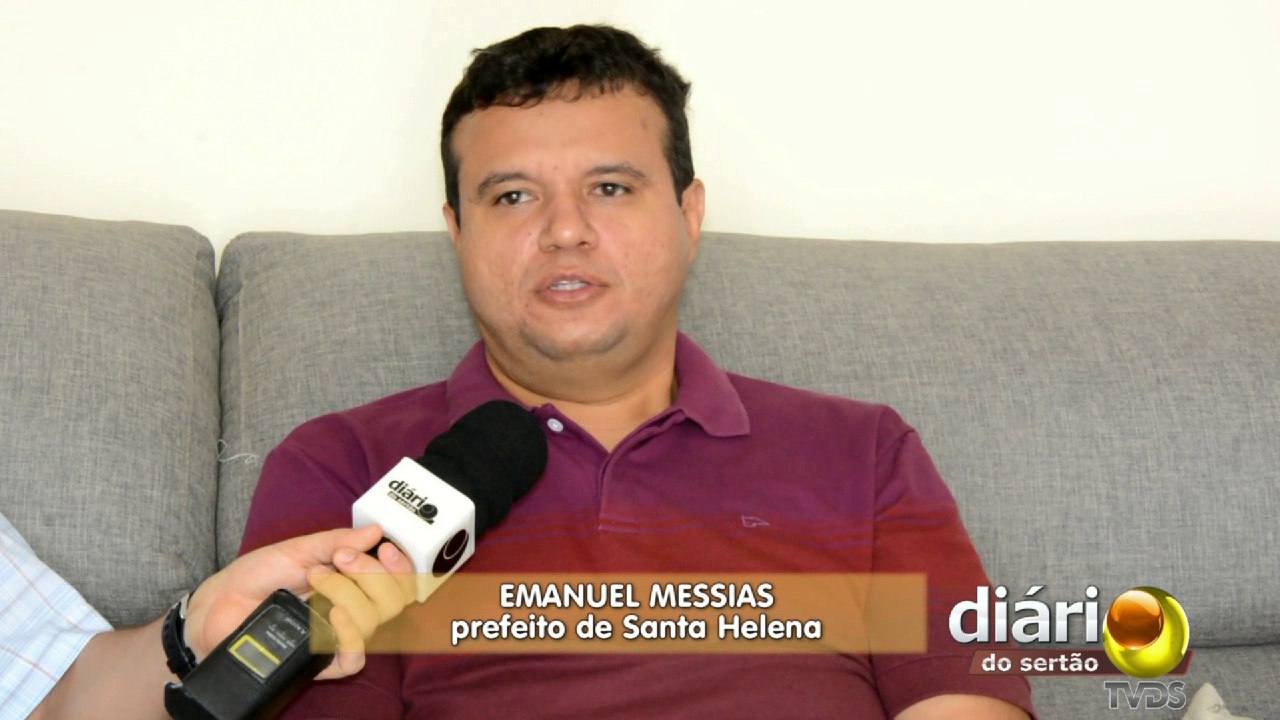 Prefeito fala do seu sonho e apoios em Santa Helena
