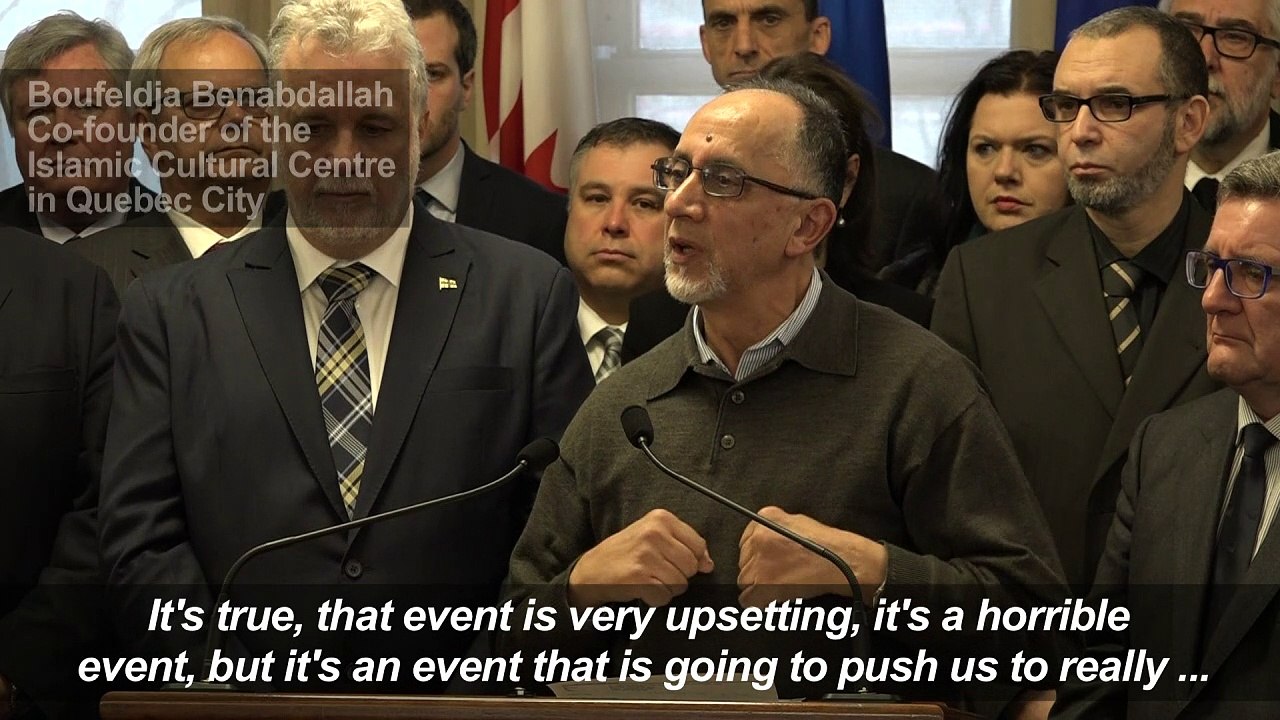 Quebec premier calls for solidarity after mosque shooting
