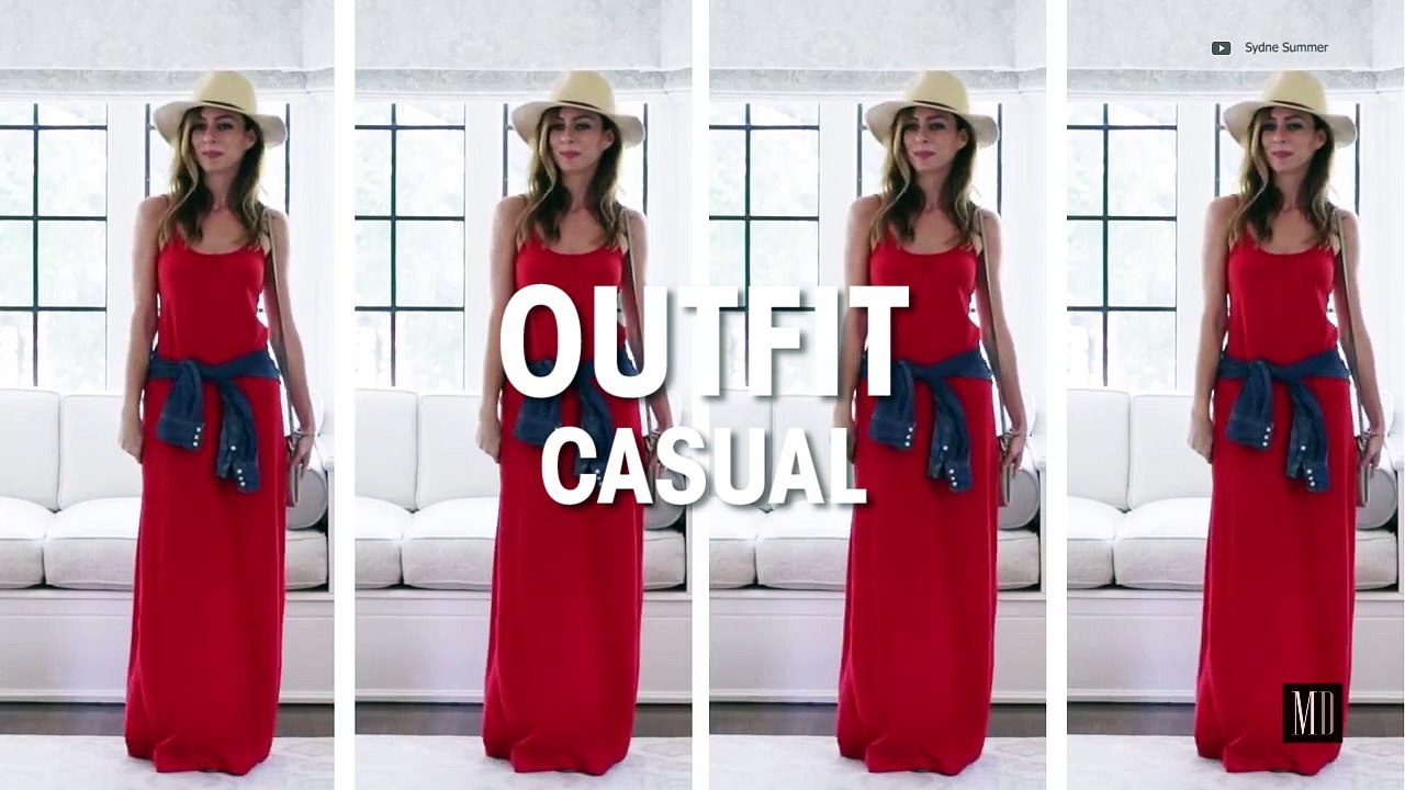 La versátil moda de los vestidos largos