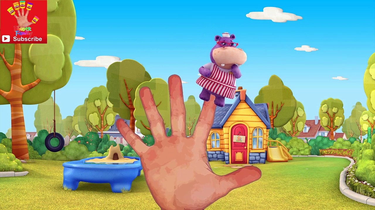 Doc McStuffins Finger Family Nursery Rhyme Song
