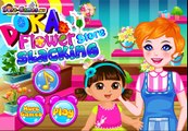 Dora The Explorer Games - Dora Flower Store Slacking - Baby Games in HD new