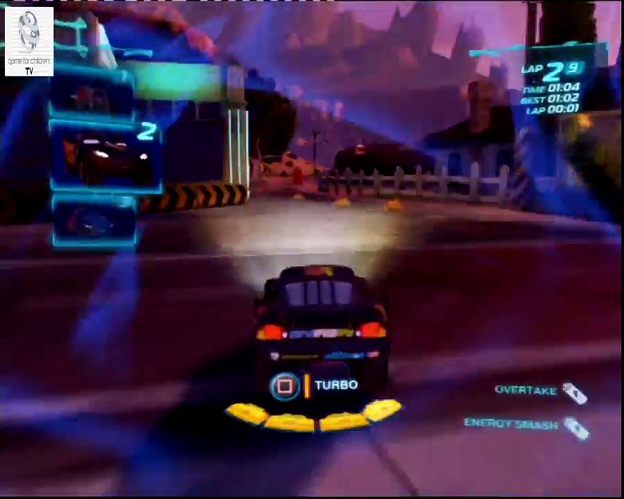 Cars 2 Game - London Race Carbon Fiber Lightning Mcqueen - Radiator Sprint - Disney Car Games