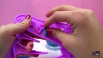 Sofia Tea Party Ep.3 - Princess Cinderella - Making Play Doh Blue Purple Dress