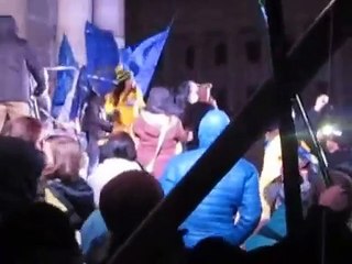 Майдан Незалежності за ЄС  Ніч   2 година ночі