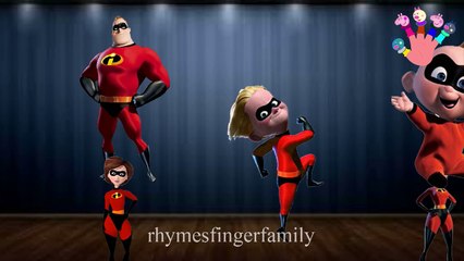 The Incredibles Superhero | Finger family song or phonic for children