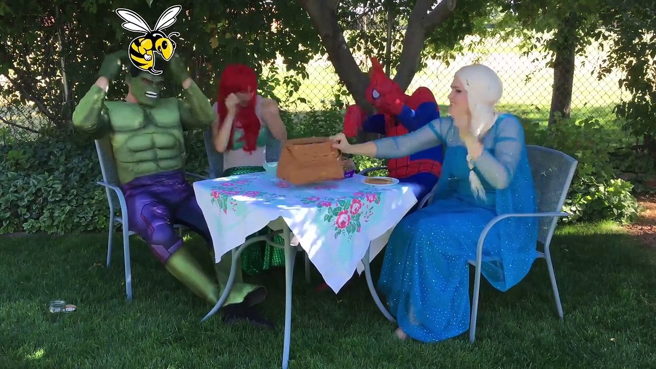 Elsa Eats Bug! Spiderman Dog vs Joker Prank Compilation Superhero Movie In Real Life In 4K