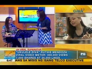 Morning jamming with the Ukulele diva | Unang Hirit