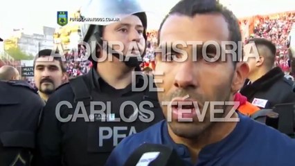 La dura historia de Carlos Tévez