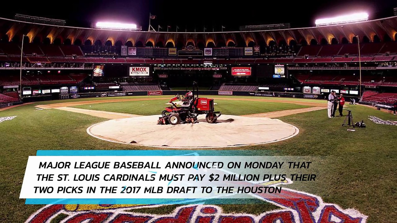 Cardinals must pay $2 million and more to Astros as reparations for hacks