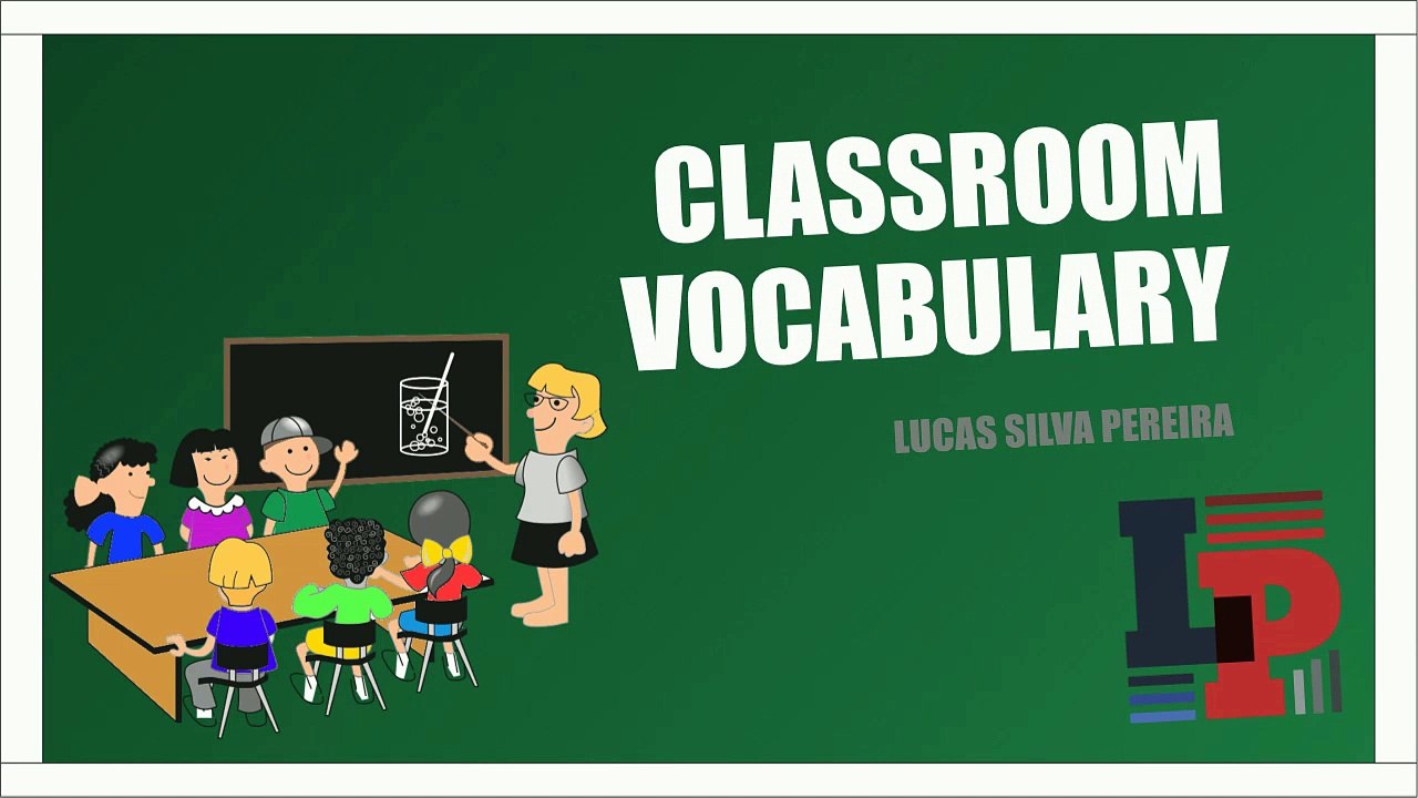 Aula 1 Vocabulary Classroom