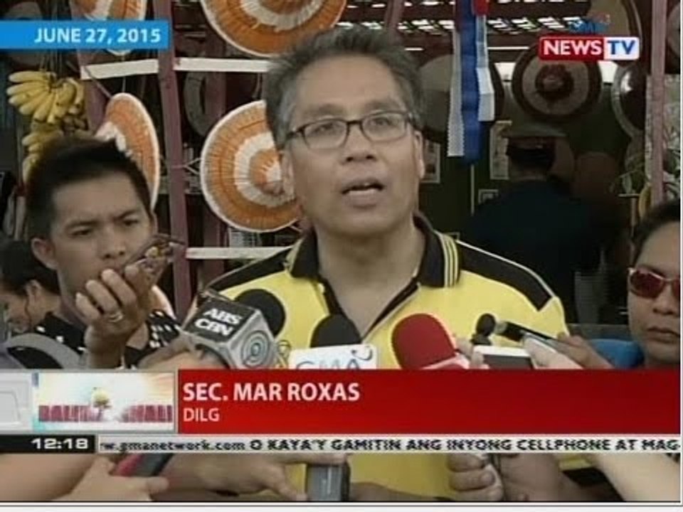 BT: Sec. Roxas, hinamon si VP Binay na sagutin ang mga alegasyon ng katiwalian sa Makati