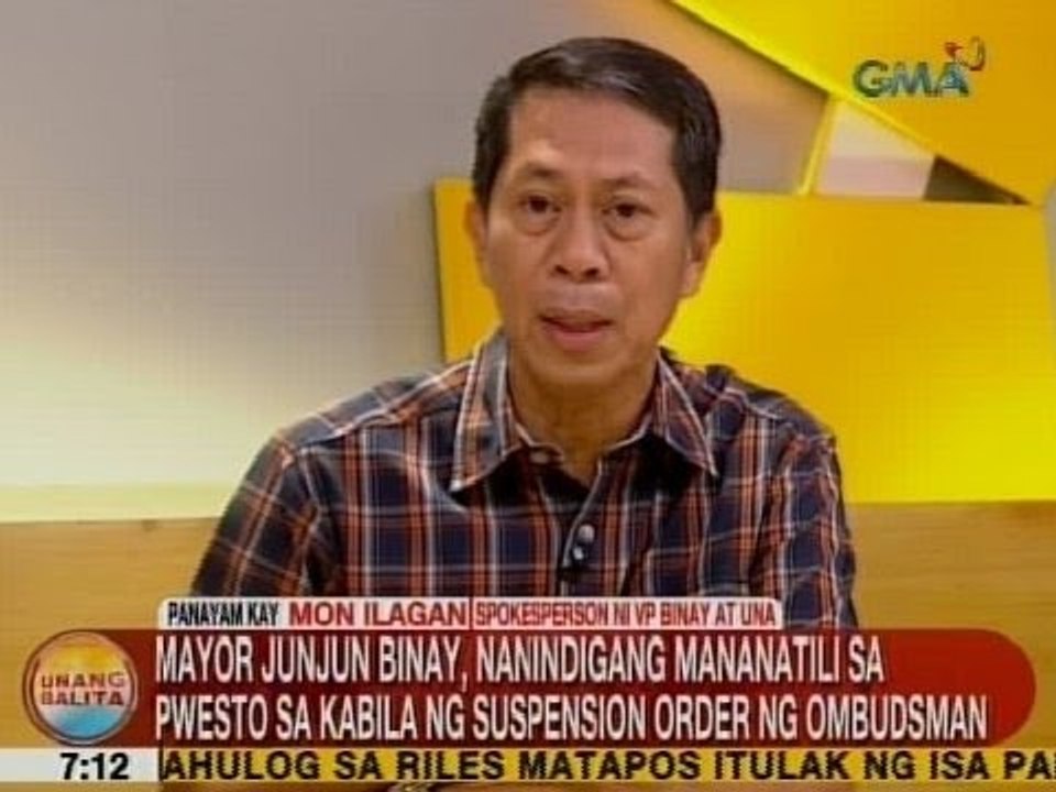 UB: Panayam kay Mon Ilagan, spokesperson ni VP Binay at UNA