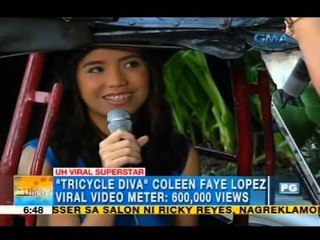 Tải video: Ride and sing like the 'Tricycle Diva,' Coleen Faye Lopez | Unang Hirit