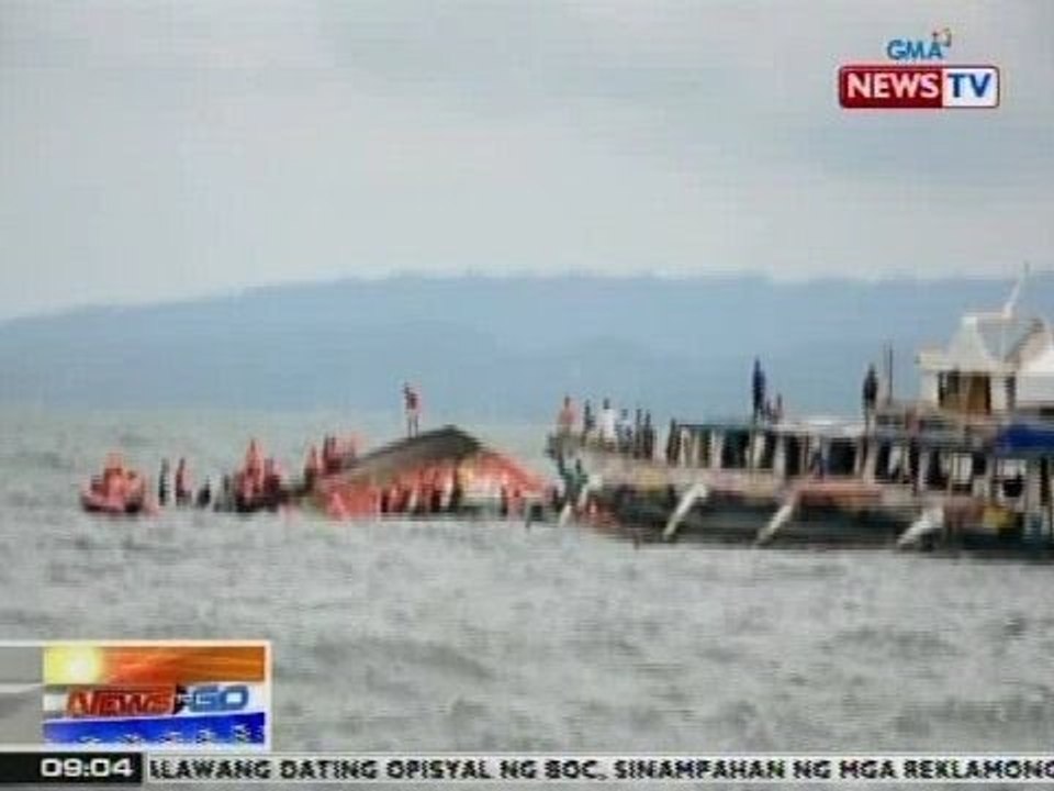 NTG: Lantsa sa Ormoc, Leyte, tumaob at lumubog; bilang ng patay, umakyat na sa 39
