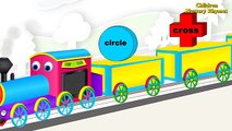 Shapes Train | Learn Shapes with Train for Kids and Children