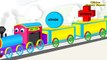 Shapes Train | Learn Shapes with Train for Kids and Children