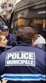 L'interpellation filmé d'un livreur UPS 27/01/2017, le policier gifle le livreur