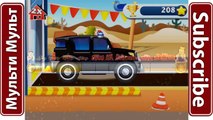 Dream Cars Factory Police Car - Game App for Kids - Игра как мультик про машинки автосервис