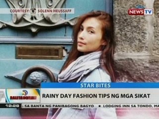 BT: Rainy day fashion tips ng mga sikat