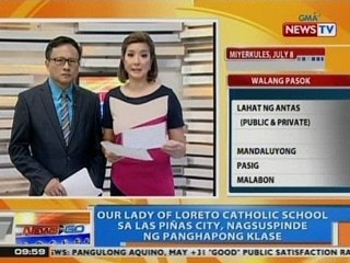 NTG: Our Lady of Loreto Catholic School sa Las Piñas City, nagsuspinde ng panghapong klase