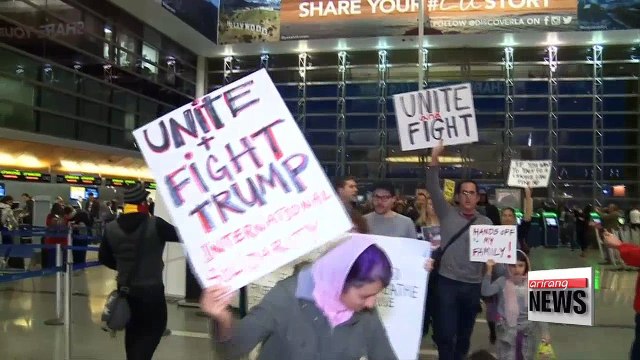 Trump's immigration ban cause tens of thousands to protest