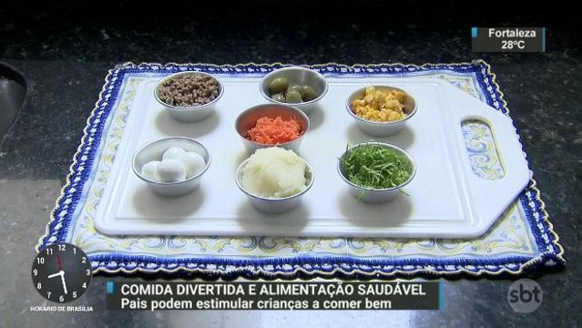 Pais trocam ideias e técnicas para deixar comida dos filhos mais divertida