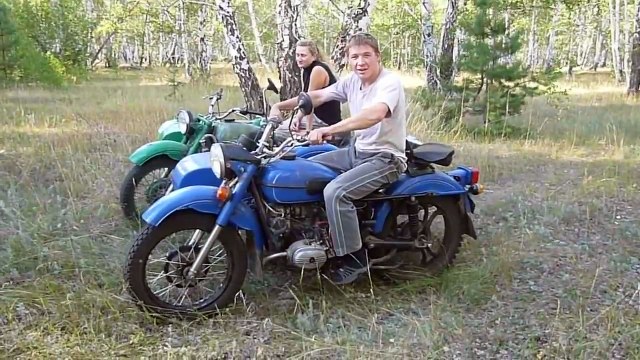 Сборник мото приколов Мотоциклы Урал Днепр