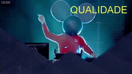 dj deadmau5 toca sample de guitarra